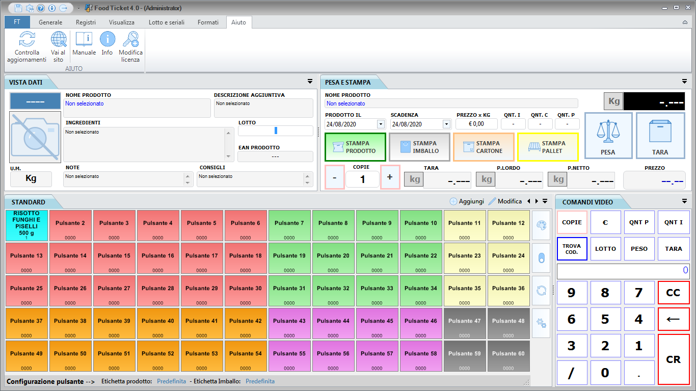 screenshot of Food Ticket